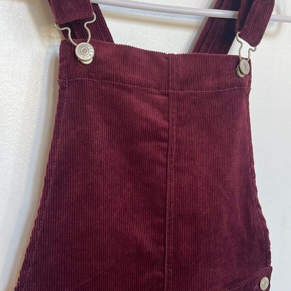 Love Tree Pants - Love Tree Burgundy Romper / Overalls​